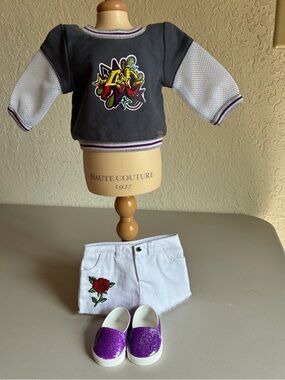 American Girl Girly Graffiti Outfit
